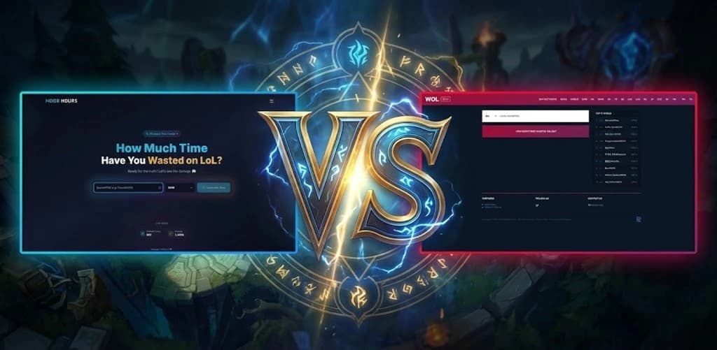 NoobHours vs WOL.GG: Best Wasted on LoL Alternative?
