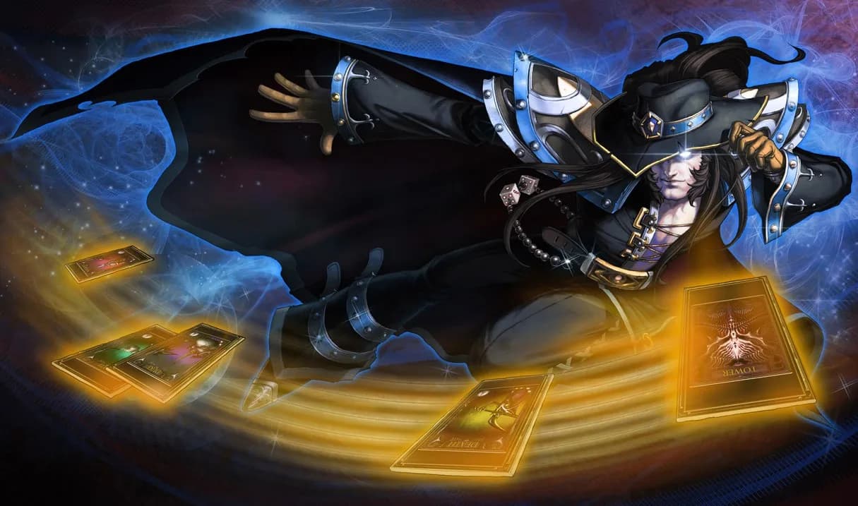 PAX Twisted Fate splash art