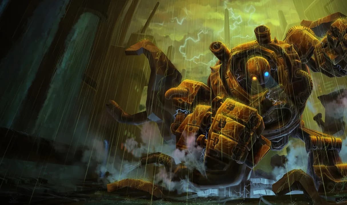 Rusty Blitzcrank splash art
