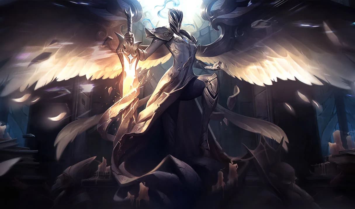 Silver Kayle splash art