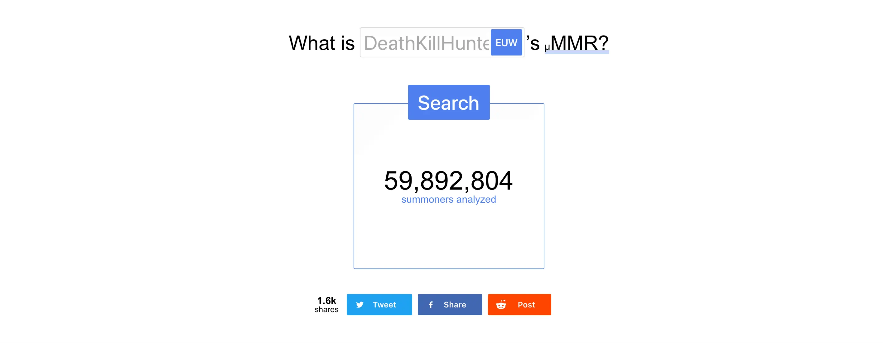 WhatIsMyMMR ranked MMR checker showing percentile rankings